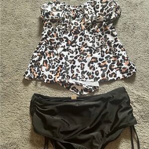 Women's Tankini Swimsuit Size XL